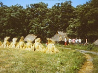 EBI 1987 Sir 031  Návštěva archeologického skanzenu v Březně u Postoloprt. Druhá etapa 6. 7. 1987