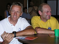Ebi 2012 Riha 234  Přišel mezi nás i mistr světa v jízdě na vysokém kole Josef Zimovčák (vlevo).