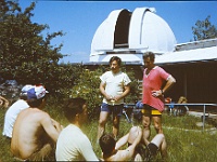 EBI 1987 Sir 017  Hvězdárna Teplice. První etapa 5. 7. 1987. Zleva pan ředitel Buchtele, PHSJ