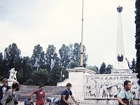 Ebi 1988 PaeDr 12  4.7.1988 u památníku ve Svidníku, Galuščák,Lišák,Trutnovský,Karl,Bartoška