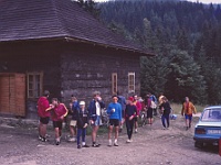 EBI 1989 Sir 088  Sedmá etapa sobota 15. 7. 1989. Vychylovka - Múzeum Kysuckej dediny