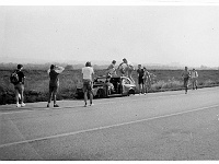 Ebi 1991 Paedr 019  22.7.1991 Na cestě mezi Bratislavou a Hainburgem do Vídňe