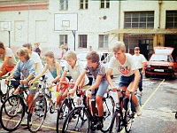 Ebi 1991 Paedr 038  25.7.1991 start Gymnázium Piešťany