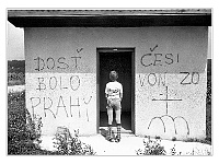Ebi1991 Roman 2  někde na Slovensku; na snímku Mirek Navrátil (Myšák), autor pravděpodobně Olda Navrátil (Lišák)