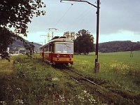 EBI 1991 Sir 045  Šestá etapa pátek 26. 7. 1991. Električka Trenčianska Teplá - Trenčianske Teplice