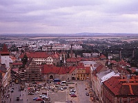 EBI 1992 Sir 038  Úterý 14. 7. 1992. Znojmo z radniční věže