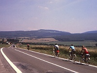 EBI 1992 Sir 058  Šestá etapa pátek 17. 7. 1992 (kolem Uherského Brodu po stopách J. A. Komenského) – sjezd do Bystřice pod Lopeníkem