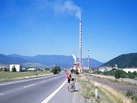 EBI 1994 Sir 033  Šestá etapa pátek 22. 7. 1994. Ružomberok na dohled, v popředí Hynek Olchava