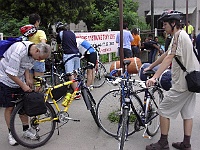 EBI 2005 Mirek 005  SNV, Sjezd ebicyklistů (Holubec, Hájkovi, Martin) - sobota, 16. července