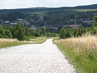 Ebi 2006 Hom 54  Kdo chce do Libavé, musí  počítat s projetím několika kilometrů po kostkách