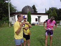 EBI 2006 Mirek 006  Zde jsou již přítomní někteří ebicyklisté (Sir, Víťa, J. Zimovčák) - sobota, 8. července