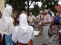 EBI 2006 Mirek 016  Hostitel Jura Cáb vítá ebicyklisty I - sobota, 8. července