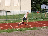 EBI 2006 Mirek 072  Láďa trénuje přeskok - úterý, 11. července