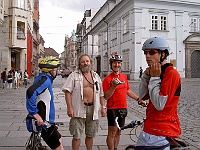 Ebi 2007 Ottakarka 06  Setkání s Bobem na náměstí Republiky v Plzni.