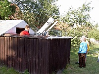 Ebi 2007 Ottakarka 56  Sluneční observatoř Ladislava Schmieda v Kunžaku.