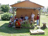 Ebi 2007 Ottakarka 66  Domácí hvězdárna Ladislava Hejny ve Veselí nad Lužnicí a jeho ebicyklističtí hosté.