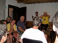 Ebi 2008 Ottakarka 049  Brífink v Roztokách byl spojen s pasováním nováčků.