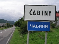 Ebi 2008 Riha 135  Začínají dvojjazyčné nápisy, žije zde množství Rusínů.