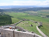 Ebi 2008 Riha 231  Výhledy z věže Spišského hradu jsou fantastické.