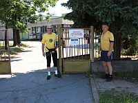 Ebicykl 2008 Sejut  084  Pobyt ve Spišské Nové Vsi, start Ebicyklu