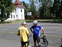 Ebicykl 2008 Sejut  089  Pobyt ve Spišské Nové Vsi, start Ebicyklu