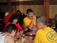 Ebicykl 2008 Sejut  131  Druhý příjezd Ebicyklistů do Spišské Nové Vsi, společná večeře v restauraci Gril bar