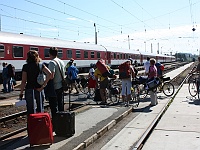 Ebicykl 2008 Sejut  236  Odjezd Ebicyklistů ze Spišské Nové Vsi