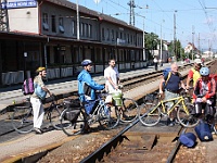 Ebicykl 2008 Sejut  242  Odjezd Ebicyklistů ze Spišské Nové Vsi