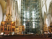 Ebi 2008 Sir 084  Bardejov – opravy v presbytáři kostela sv. Egídia