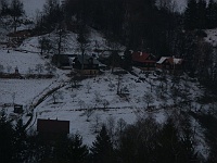 SKI 2008 Mirek 004  Samota Hranica je už na slovenské straně Javorníků - středa, 20. února