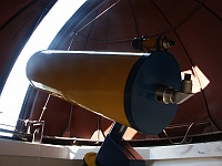 Ebi 2009 Janata 052  3. etapa - Jeseník, Petřkovského hvězdárna, dalekohled Drbohlav