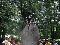 Ebi 2009 Janata 062  3. etapa - Jeseník, Památník obětem čarodějnických procesů