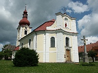 Ebi 2009 Janata 095  5. etapa - Bobrová, Kostel sv. Petra a Pavla J. B. Santiniho
