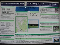 Ebi 2009 Riha 000i  Pamětní tabule u Jakubčovic připomínající havárii amerického bombardéru z 22. srpna 1944.