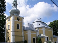Ebi 2009 Riha 172  Obyčtov – kostel ve tvaru želvy od Santiniho.