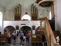 Ebi 2009 Riha 175  Prohlídku interiéru kostela pro nás zařídil kulturní referent, Nemilosrdný Samaritán Petr Lemež.