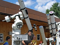 Ebi 2010 Roman Krejci 47  Hvězdárna Drebach - dalekohledy v západním křídle