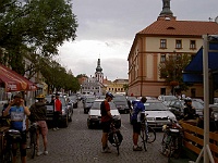 EBI 2010 Ottakarka 097  Úkol ebicyklistů vyplenit kavárnu nebo cukrárnu byl opět splněn