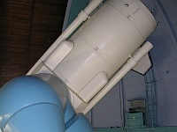 Ebi 2010 Riha 048a  Největší dalekohled v ČR s průměrem zrcadla 2 metry.