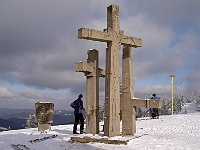 Ski 2010 Ottakarka 58  Tři kříže na Stratenci