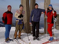 Ski 2010 Ottakarka 60  S úsměvem a hladoví, teď nás čeká jen 9 km zpět