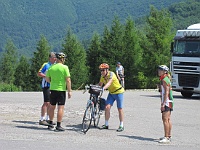 EBI 2011 Ottakarka 071  Hejtman, Královna, Dalimil a Mateno na Fačkovském sedle.