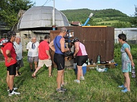 EBI 2011 Ottakarka 082  U hvězdárničky astronoma amatéra Juraja Bardy v Plevniku-Drieňovém.