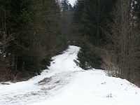 SKI 2011 Mirek 02  Ani cesta na Kohútku nevypadá lépe.
