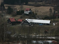 SKI 2011 Mirek 05  Zde, na bývalé německé celnici bydlíme.