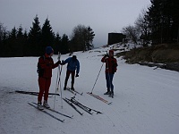 SKI 2011 Mirek 09  Na Pustevnách bylo sněhu více.