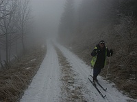 SKI 2011 Mirek 24  Tak raději pojedeme dopředu.