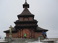 SKI 2011 Ottakarka 21  Ve čtvrtek odpoledne kaple otevřena ani být nemohla.