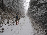 SKI 2011 Ottakarka 48  V sobotu ráno opět vyrážíme na běžkách z Pusteven.