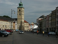 EBI 2012 Mirek 016  Projíždíme náměstím v Litomyšli